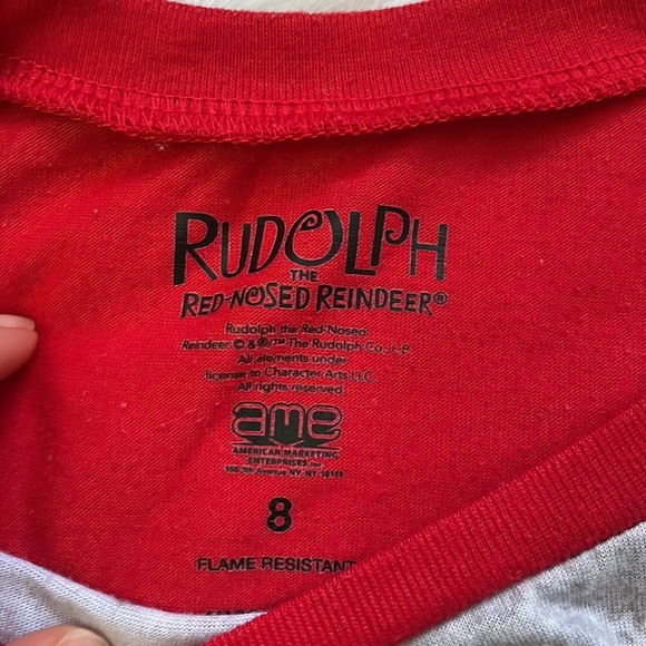 Rudolf the Red-Nosed Reindeer Pajama Set - Picture 2 of 5